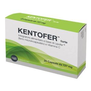 Integratore alimentare  forte 20 capsule con ferro e vitamina c per energia e benessere del sistema immunitario