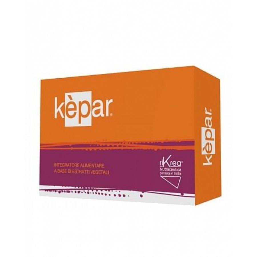kepar integratore alimentare a base di estratti vegetali - kepar 30 compresse 800 mg per digestione, depurazione e benessere generale - foto 1