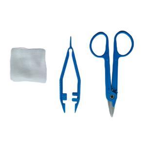 Kit rimozione sutura sterile e medicazione completo per assistenza sanitaria e pronto soccorso