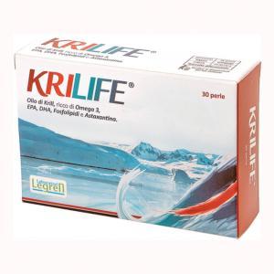 Integratore di olio di krill concentrato con omega-3, astaxantina e fosfolipidi - 30 perle per salute cardiovascolare e cognitiva