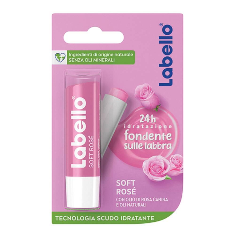 labello balsamo labbra labello soft rose 5,5 ml - idratante per labbra morbide e belle, 24 ore di idratazione con formula unica - foto 1 labello balsamo labbra labello soft rose 5,5 ml - idratante per labbra morbide e belle, 24 ore di idratazione con formula unica - foto 1