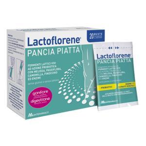 Integratore alimentare  pancia piatta con fermenti lattici e estratti vegetali per un benessere gastrointestinale ottimale - 20 bustine