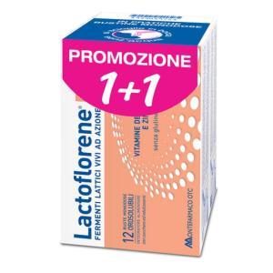Integratore alimentare lactoflorene plus bipack con fermenti lattici, vitamine b e zinco per equilibrio intestinale e sistema immunitario