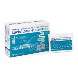 Integratore probiotico  repair per l'equilibrio della flora batterica intestinale - 10 buste di fermenti lattici vivi