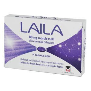 Capsule molli  per sollievo dei sintomi d'ansia lieve e favorire il sonno con olio essenziale di lavanda, uso adulti e adolescenti oltre 12 anni