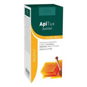 Integratore alimentare ldf apitux junior 180ml con miele e propoli per fluidità delle secrezioni bronchiali e benessere respiratorio
