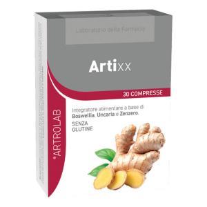 Integratore articolare ldf artixx 30 compresse con boswellia, spirea, uncaria e zenzero per funzioni articolari sane e senza glutine