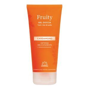 Gel doccia fruity al cardamomo 200ml - deterge delicatamente e profuma la pelle, testato dermatologicamente per pelli sensibili