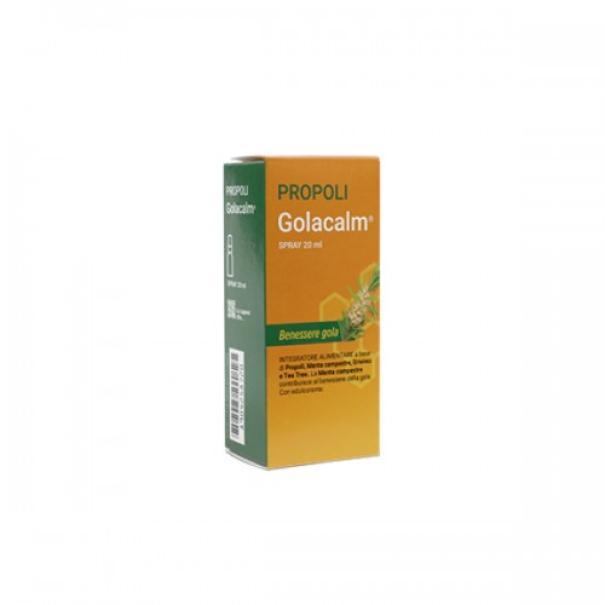 laboratorio della farmacia spray gola calm adulti 20ml - integratore alimentare con erisimo, propoli, echinacea e tea tree oil per il benessere della gola - foto 1