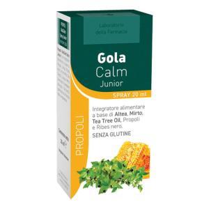 Spray gola calm junior 20ml - integratore alimentare a base di mirto e altea per il benessere della gola, senza glutine