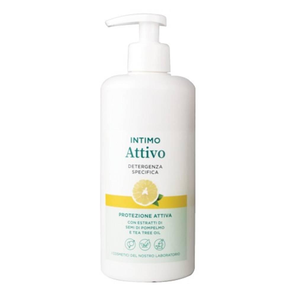 laboratorio della farmacia detergente per igiene intima attivo 500ml con semi di pompelmo e tea tree oil, ph acido, alta tollerabilità e protezione efficace - foto 1 laboratorio della farmacia detergente per igiene intima attivo 500ml con semi di pompelmo e tea tree oil, ph acido, alta tollerabilità e protezione efficace - foto 1