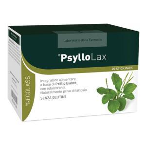 Integratore alimentare psyllolax 20 stick pack per regolarità intestinale e benessere digerente con psyllium e aroma arancia