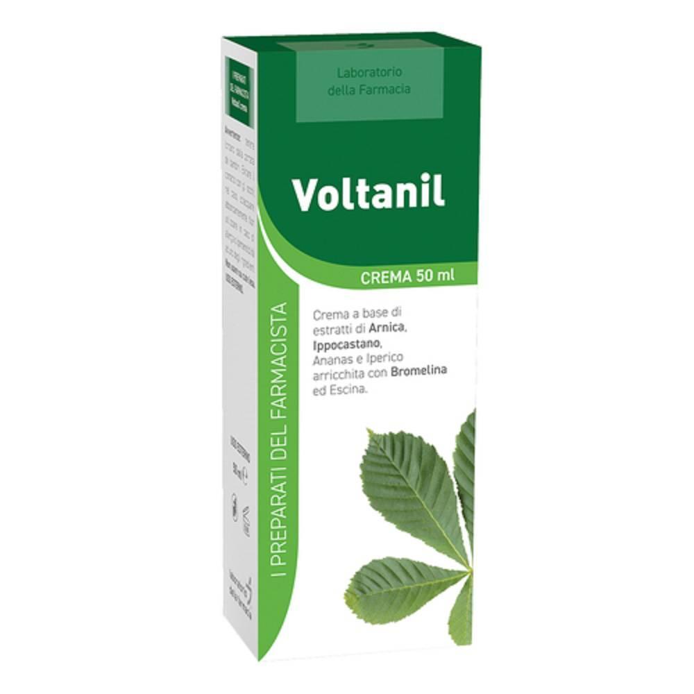 laboratorio della farmacia crema voltanil 50ml per il benessere della cute con arnica, ippocastano, ananas e iperico - senza profumo e dermatologicamente testata - foto 1