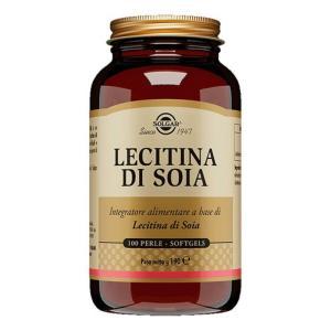 Integratore alimentare lecitina di soia 100 perle - supporto naturale per il controllo del colesterolo e nutrienti essenziali