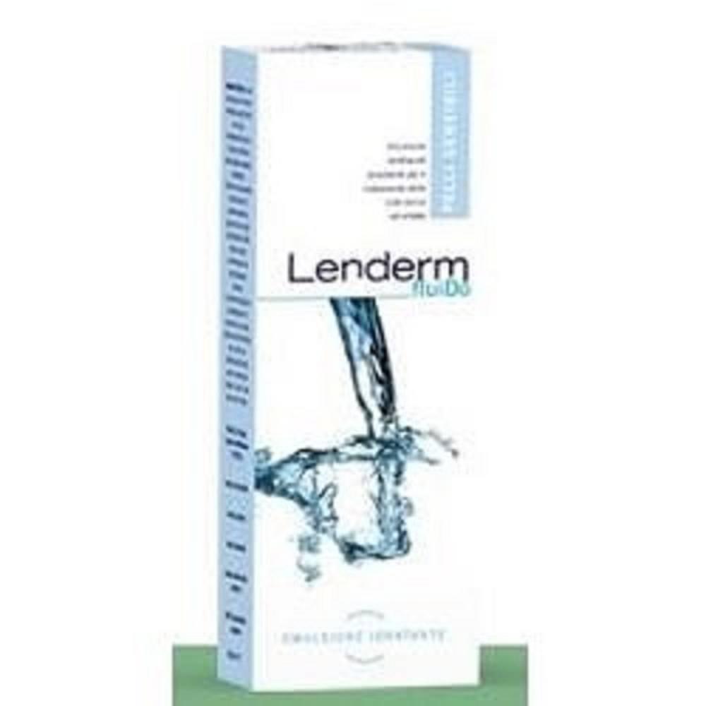 lenderm fluido lenitivo 200ml per pelle secca e irritata - emulsione ipoallergenica con niacinamide e lipidi restitutivi - foto 1