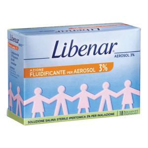 Aerosol salino ipertonico al 3%  - 18 flaconcini monodose per inalazione e trattamento delle vie respiratorie