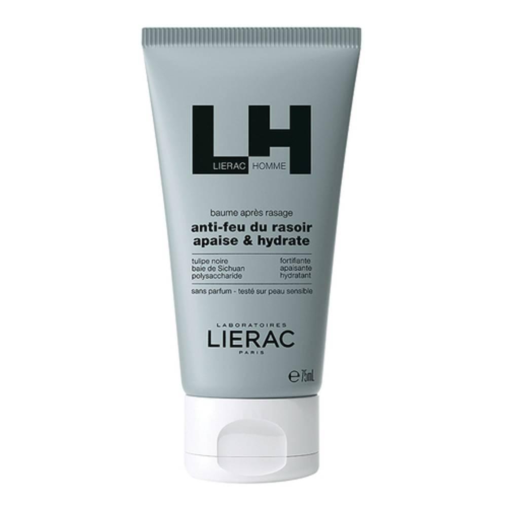 lierac balsamo dopobarba idratante 3 in 1 - anti-irritazioni, lenitivo e idratante - comfort e protezione per la pelle dopo la rasatura - tubetto da 75 ml - foto 1