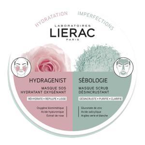 Maschera viso  hydragenist e sebologie: idratazione profonda e scrub purificante per una pelle perfetta