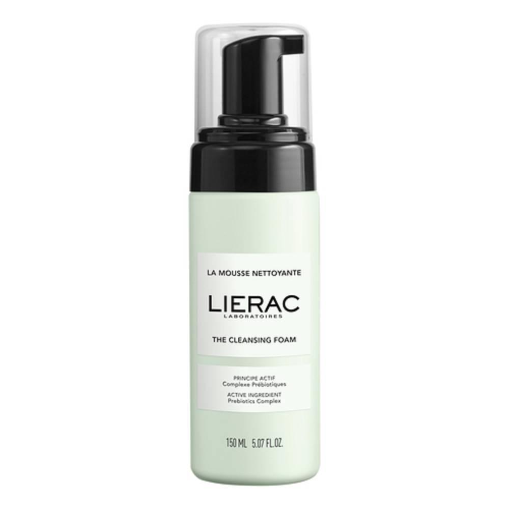 lierac mousse detergente viso 150ml - tonico struccante per tutti i tipi di pelle, deterge e lenisce la pelle - foto 1