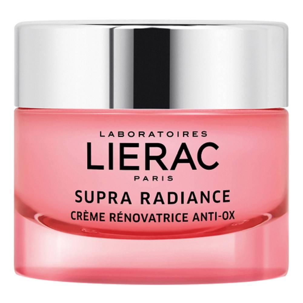 lierac crema anti-ossidante rinnovatrice giorno lierac supra radiance 50ml per pelle normale a secca, corregge rughe e riattiva luminosità - foto 1