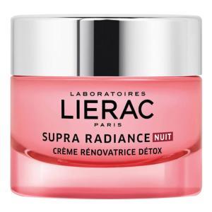 Crema detox rinnovatrice notte 50ml -  supra radiance per pelle illuminata e levigata, azione antirughe e detossificante