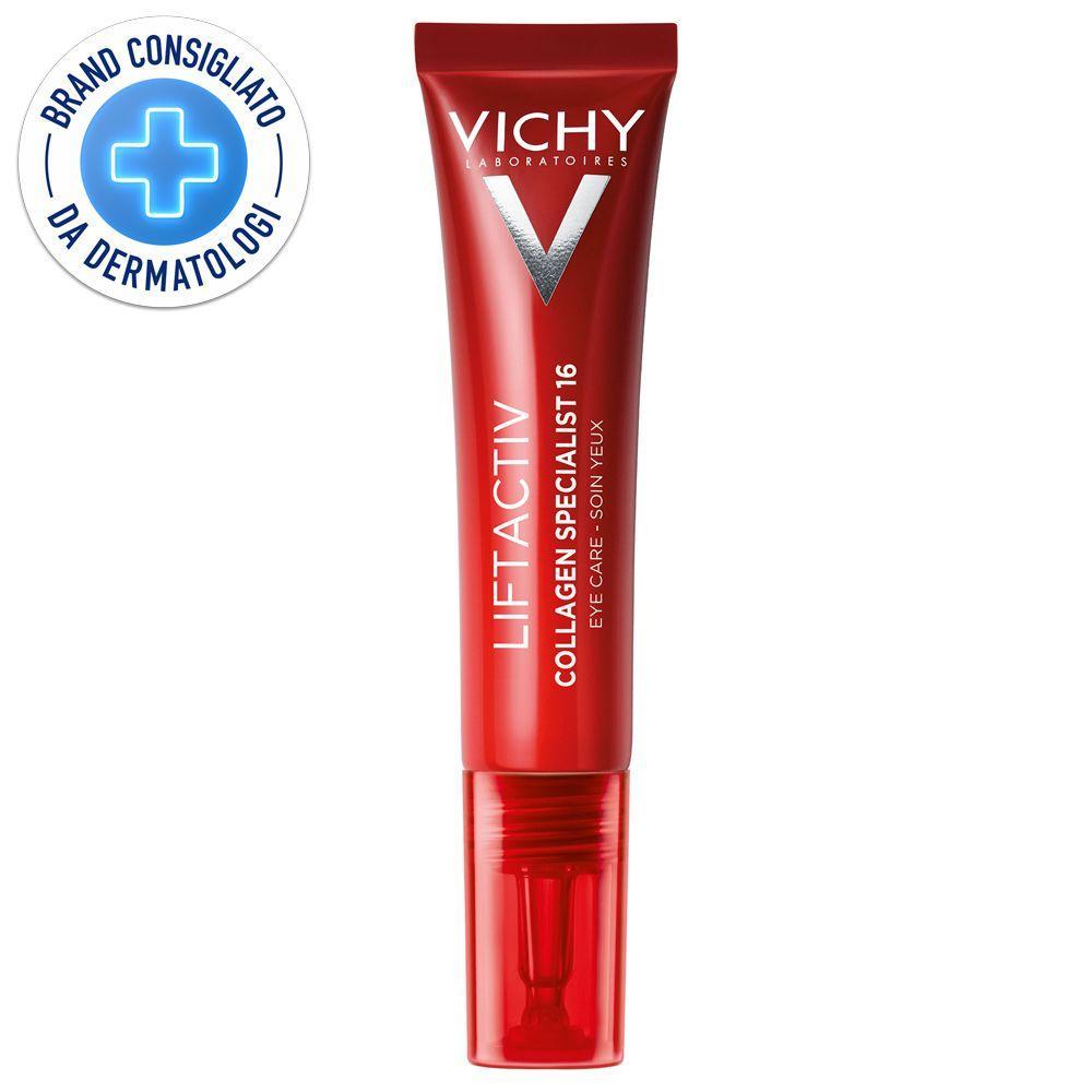 vichy contorno occhi liftactiv collagen specialist: riduzione rughe, borse e palpebre cadenti con peptidi pro-collagene - tubetto da 15 ml - foto 1 vichy contorno occhi liftactiv collagen specialist: riduzione rughe, borse e palpebre cadenti con peptidi pro-collagene - tubetto da 15 ml - foto 1