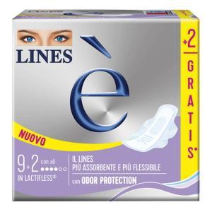 Assorbenti esterni  con ali lungo 9+2 pezzi - alta assorbenza e flessibilità con odor protection per una freschezza duratura