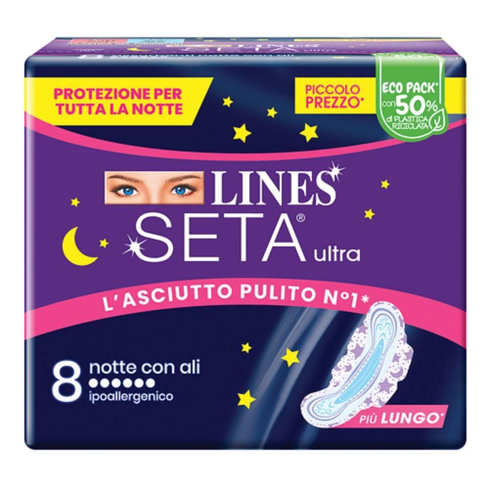 lines lines seta ultra notte 8pz - foto 1