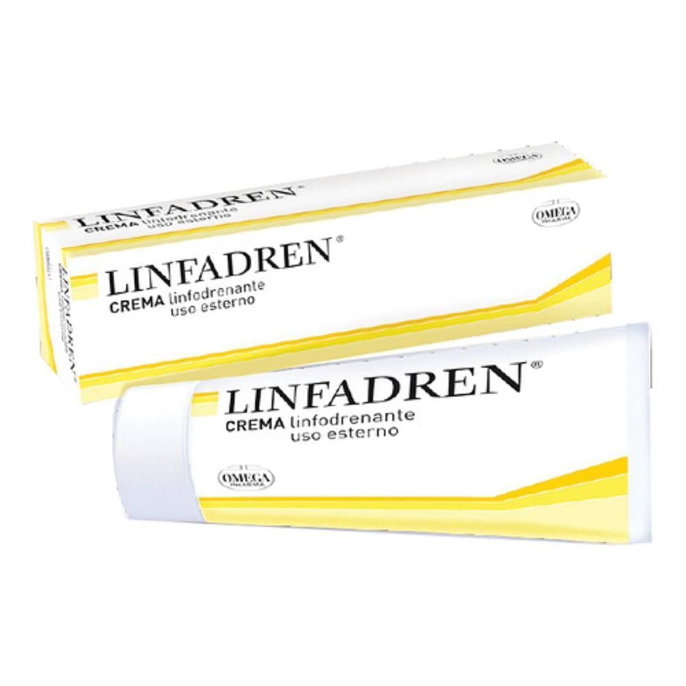 linfadren crema linfodrenante 100 ml per uso esterno - anticellulite e rassodante per il corpo con escina, diosmina e arnica - foto 1