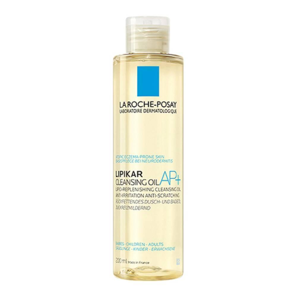 la roche posay olio detergente lipikar ap plus da 200 ml per bagno e doccia - formula nutriente e idratante per pelli sensibili - foto 1