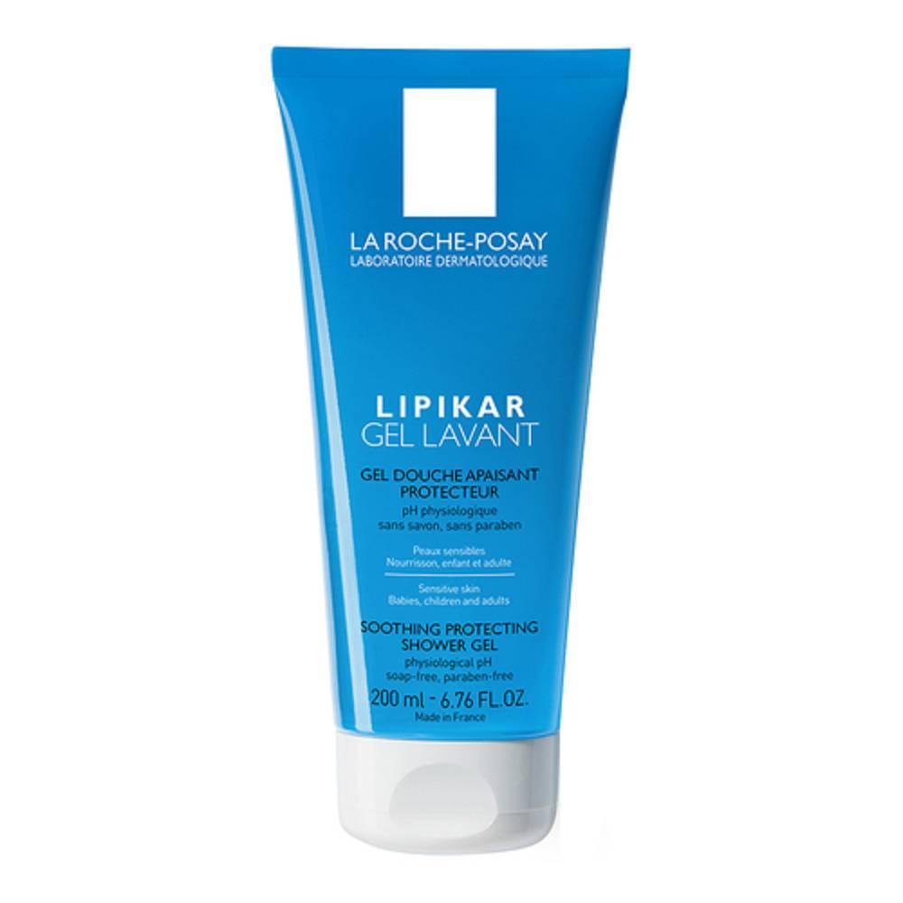la roche posay gel lavante 200 ml per pelle sensibile - deterge e protegge senza bruciare gli occhi, rispetta il ph fisiologico della pelle - foto 1
