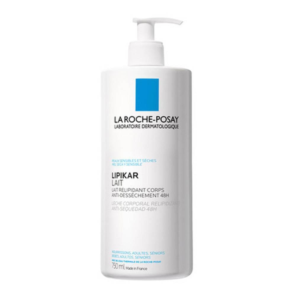 la roche posay latte corpo relipidante lipikar 750ml per pelli sensibili e secche - senza parabeni, non grasso e non appiccicoso. idratazione intensa per adulti e bambini. - foto 1