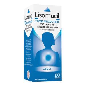 Sciroppo mucolitico per tosse  750 mg/15 ml - carbocisteina per il trattamento delle affezioni respiratorie