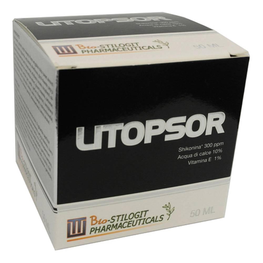 litopsor crema litopsor 50ml con shikonina, acqua di calce e vitamina e per pelle secca, rossore e irritazione, ideale per uso quotidiano - foto 1