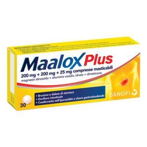 Plus 30 compresse masticabili e sospensione orale per il sollievo di disturbi gastrointestinali e antiflatulenza