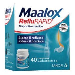 Reflurapid 40 compresse masticabili per il trattamento del reflusso gastroesofageo e sintomi correlati