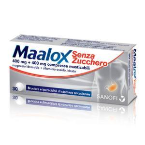 Compresse masticabili  400 mg + 400 mg per il sollievo da bruciore di stomaco e indigestione, aroma limone e frutti rossi