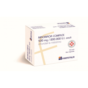 Trattamento ginecologico:  complex 500 mg/200.000 ui capsule molli vaginali per affezioni vulvovaginali da microorganismi patogeni