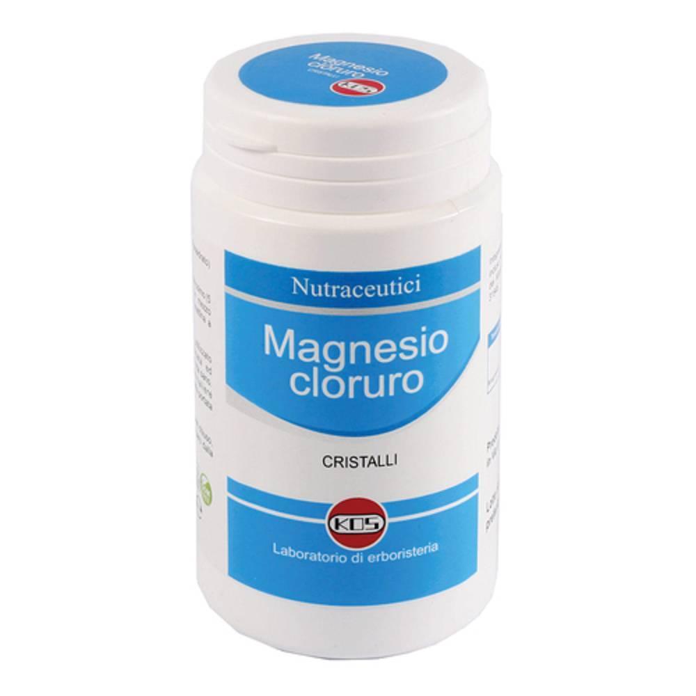 kos magnesio cloruro cristalli 100g - integratore alimentare per equilibrio elettrolitico e benessere ossa, senza ogm - foto 1