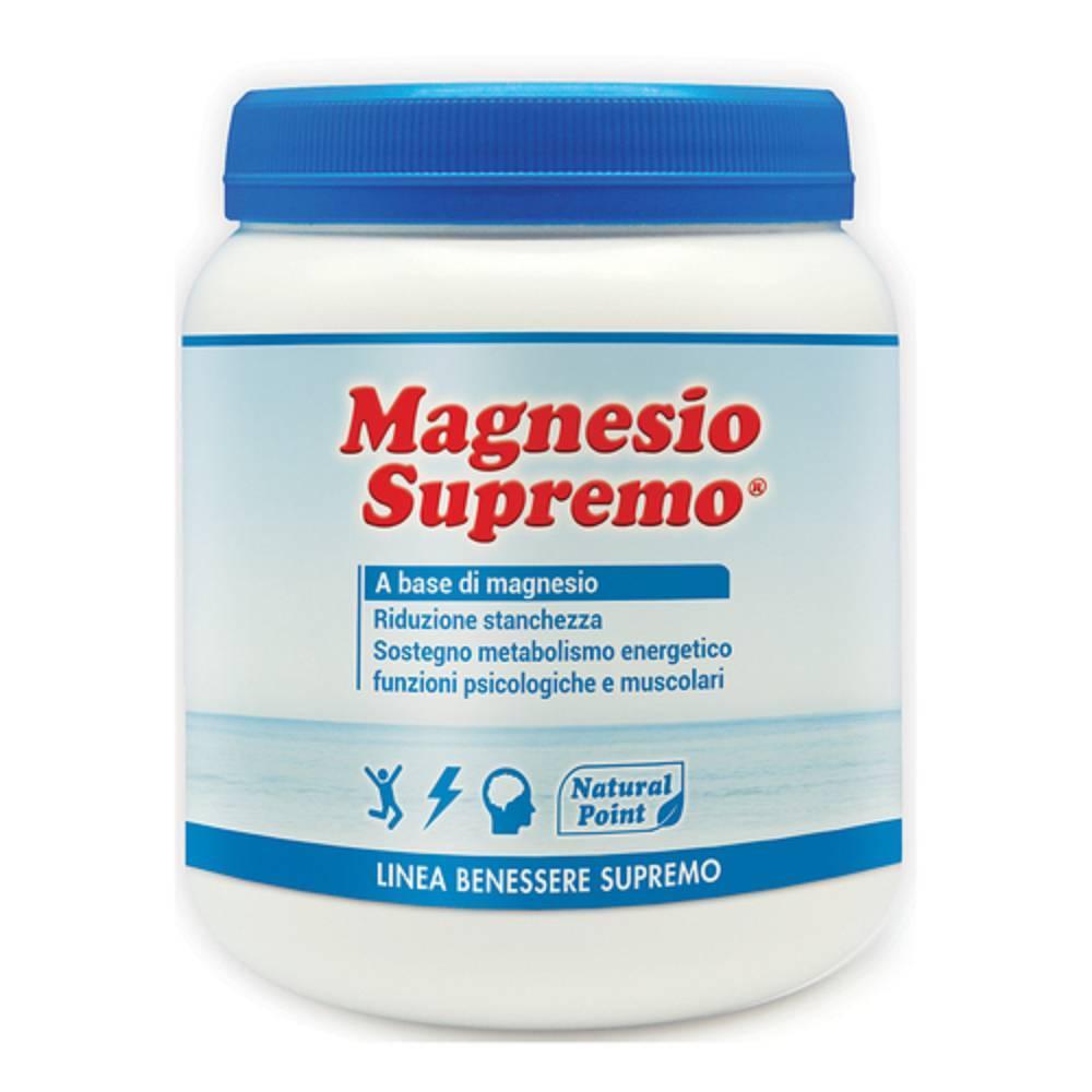 natural point magnesio supremo 300g - soluzione ad alto contenuto di magnesio citrato per ridurre la stanchezza e mantenere ossa e denti sani - foto 1