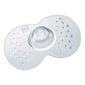 Paracapezzoli  misura 2 l confezione doppia - delicata protezione in silicone skinsoft per capezzoli doloranti e comfort per il bambino