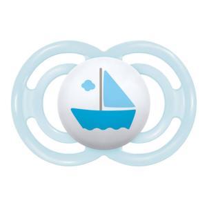 Succhietto silicone  perfect 16+ per bambini maschi - ciuccio ortodontico per sviluppo sano del cavo orale e riduzione malocclusioni
