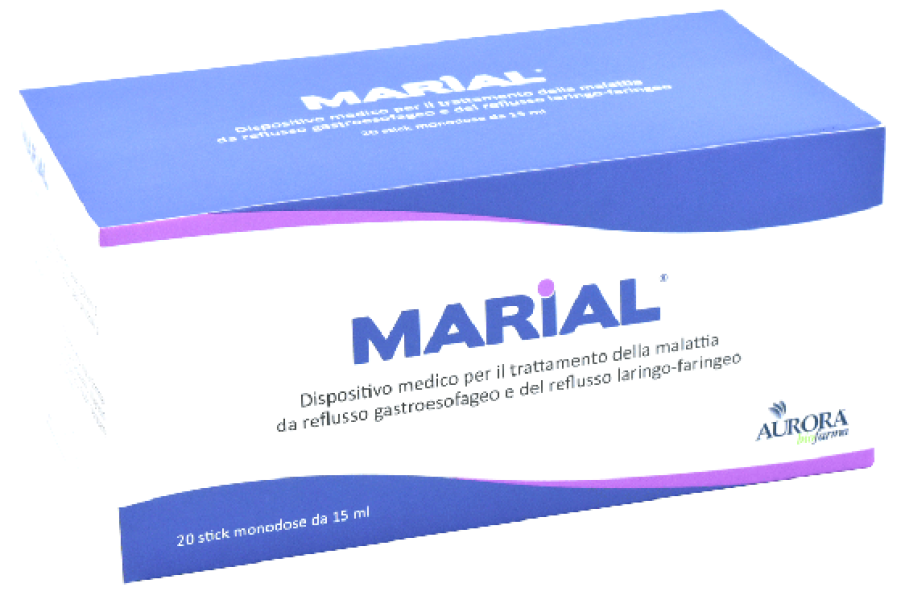 marial dispositivo medico marial 20 oral stick 15ml per il trattamento del reflusso gastroesofageo e laringo-faringeo - foto 1