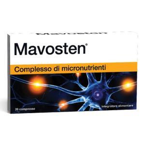 Integratore alimentare mavosten 20 compresse per sistema nervoso sano con vitamine e minerali essenziali