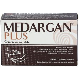 Complemento alimentare medargan plus 30 compresse per la funzione digestiva e il benessere intestinale