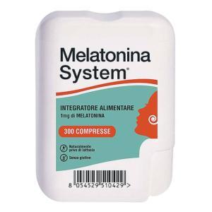 Integratore di melatonina 1 mg - 300 compresse per sonno e jet lag - allevia il tempo di addormentamento e riduce gli effetti del jet lag