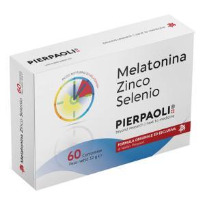Melatonina 1 mg con zinco e selenio - integratore per il sonno e il benessere - 60 compresse