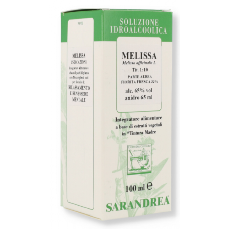 sarandrea melissa 100ml tm - foto 1