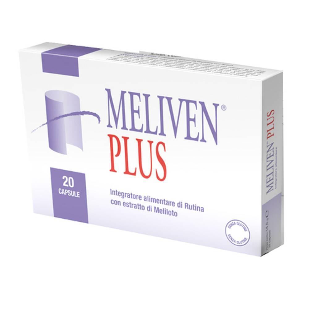 meliven integratore alimentare meliven plus 20 capsule per il microcircolo e la circolazione venosa con rutina e meliloto - foto 1