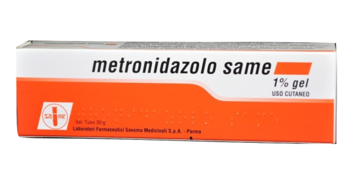 metronidazolo gel di metronidazolo 1% 30g per trattamento topico di papule e pustole infiammatorie della rosacea - foto 1